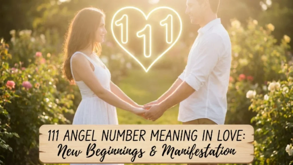 111 angel number meaning in love