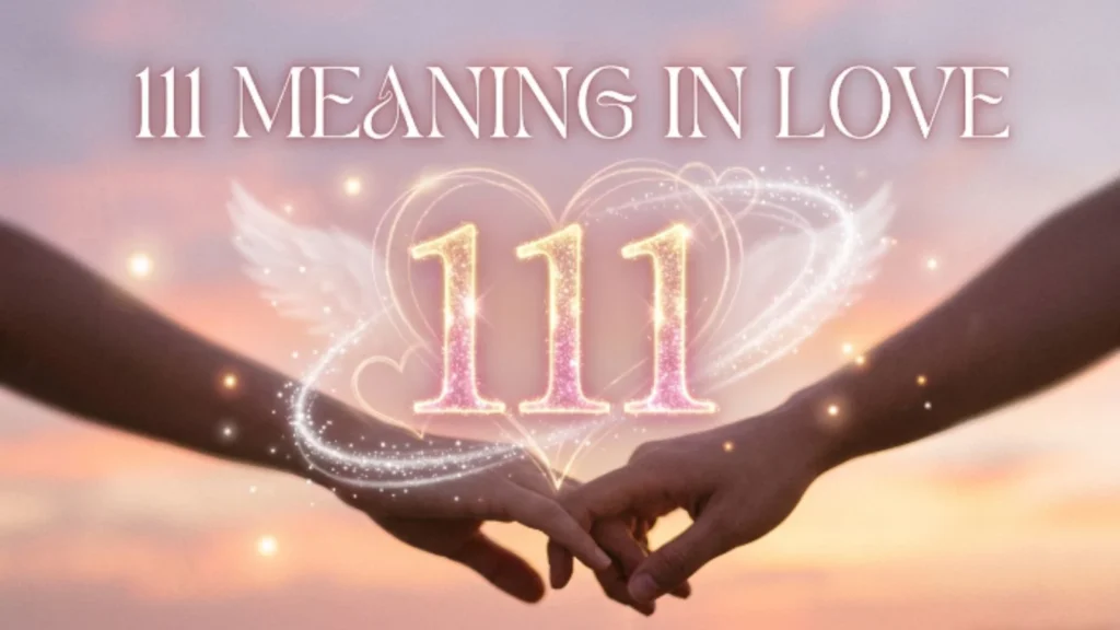 111 meaning in love
