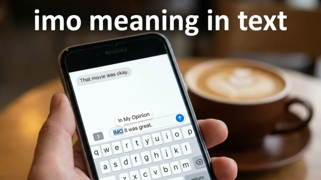 IMO Meaning in Text