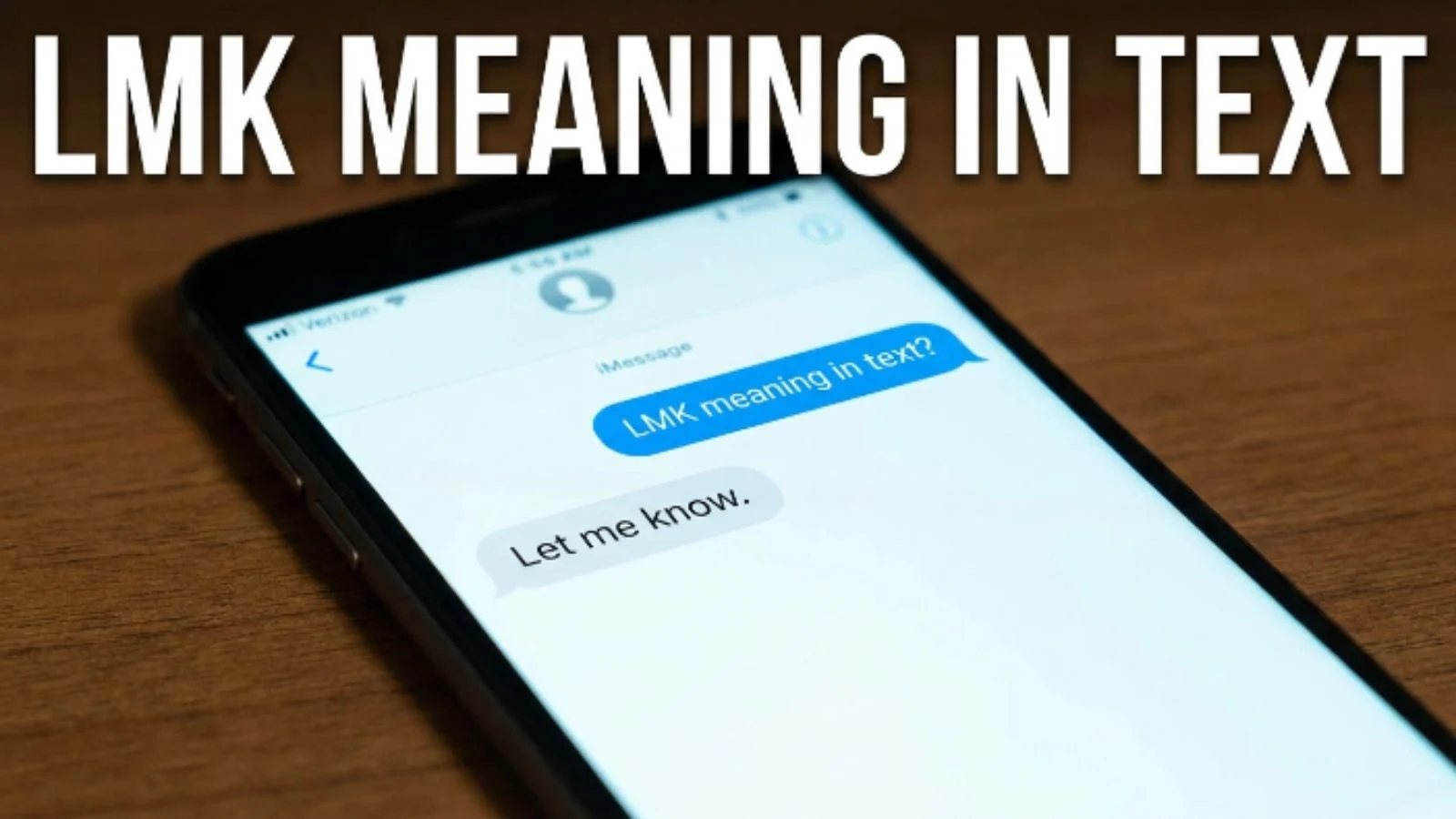 lmk meaning in text