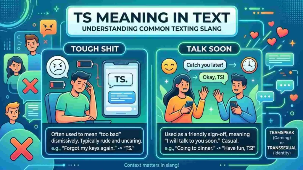 ts meaning in text