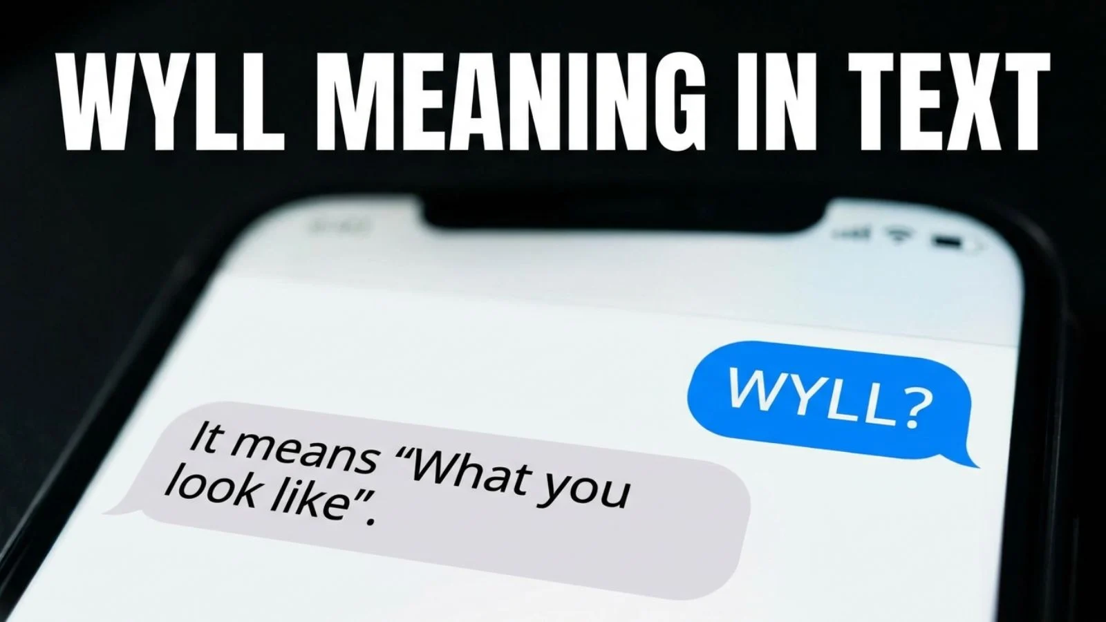 wyll meaning in text