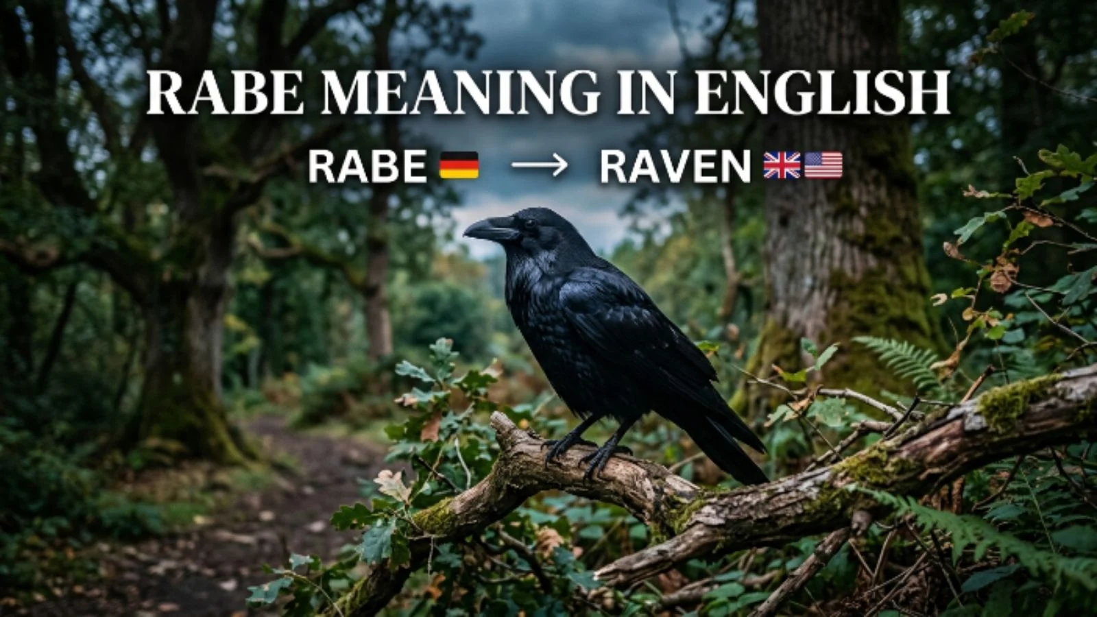 rabe meaning in english